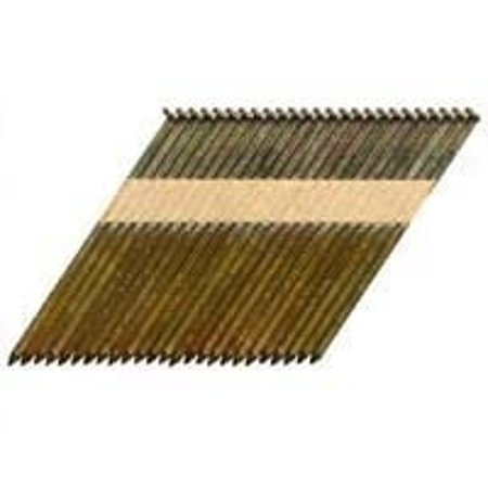 PRO-FIT Collated Framing Nail, 3 in L, 11 ga, Bright, Clipped Head, 30 Degrees 600171